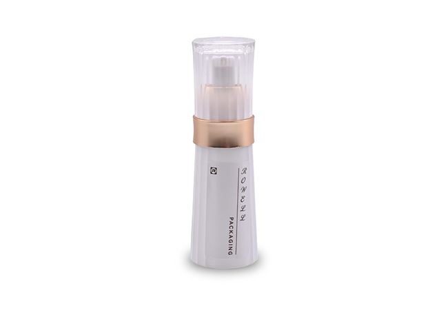 White Lotion Bottle